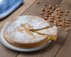 tarta de santiago sin azúcar