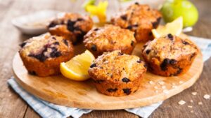 muffins de yogur sin azúcar sin lactosa y sin gluten